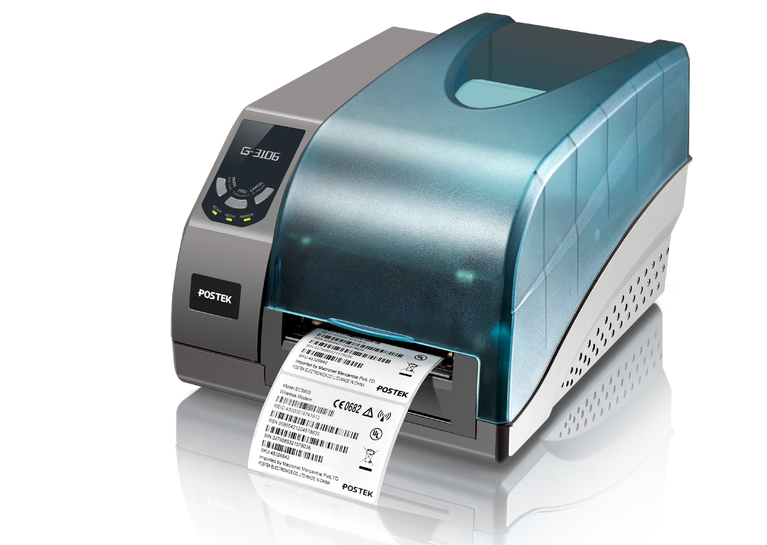 博思得-G-2108|G-3106小型工业条码打印机